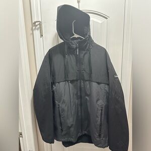 Calvin Klein Men’s Mid Weight Faux Fur Lined Coat with Hood Size XXL